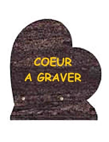 COEUR A GRAVER 40 X 40 SUR...