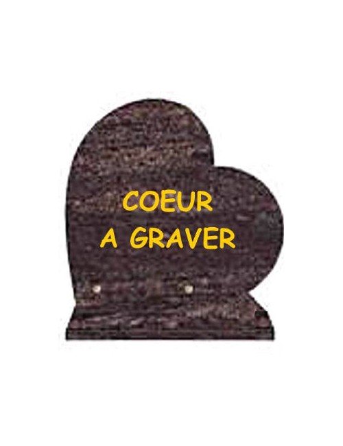 SERIE DE 3 COEURS A GRAVER...