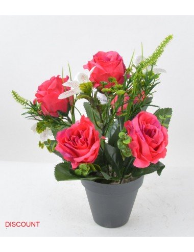 POT 12 CM ROSE LYS ASS