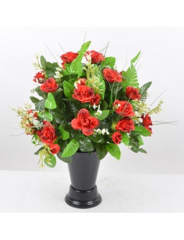 BOUQUET DE VASE ROSE...