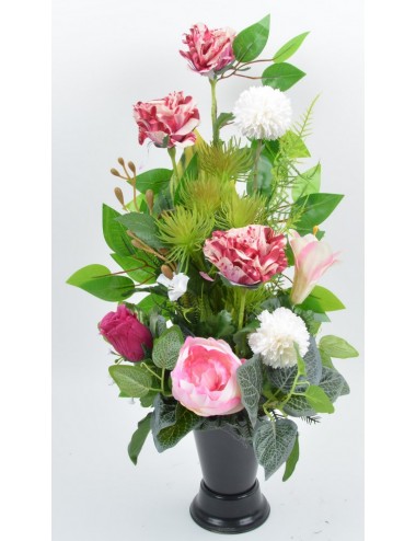 BOUQUET DE VASE ROSE...