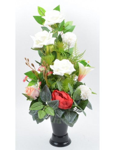 BOUQUET DE VASE ROSE...