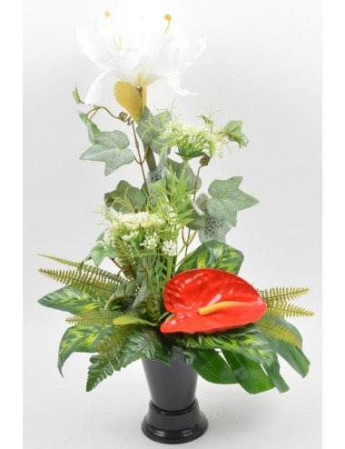 BOUQUET DE VASE AMARYLLIS...