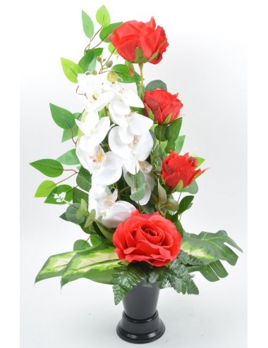 BOUQUET DE VASE ROSE...