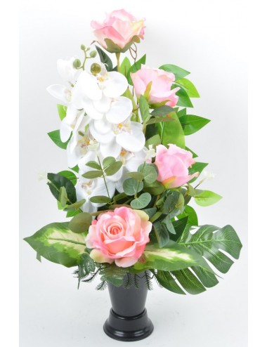 BOUQUET DE VASE ROSE...