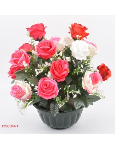 COUPE HORTICOLE DISCOUNT ROSE GYPSO ASS