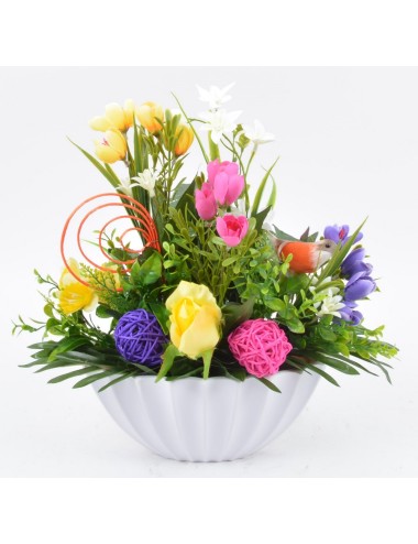 COUPE OVALE CROCUS BOUTON...