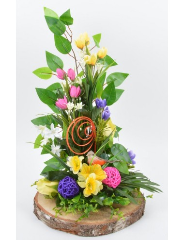 ROND BOIS CROCUS BOUTON...