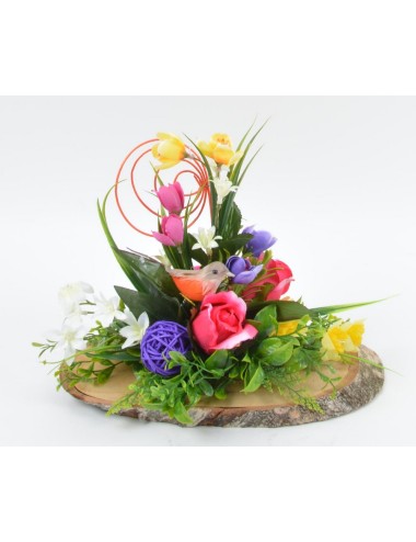 PLANCHE BOIS CROCUS BOUTON...