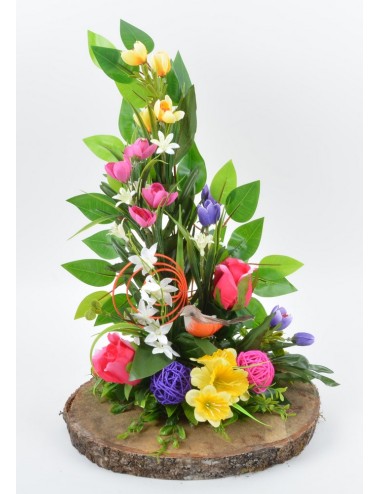 ROND BOIS CROCUS BOUTON...