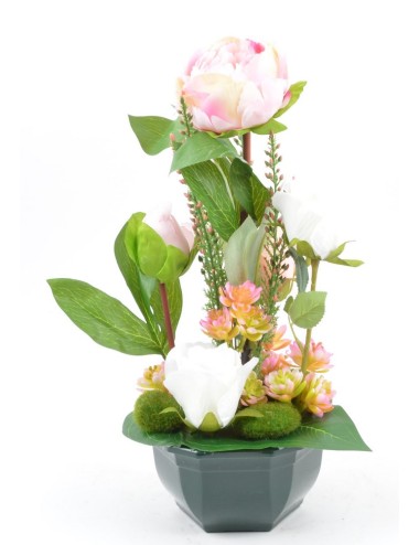 OCEA 17 CM PIVOINE ROSE...