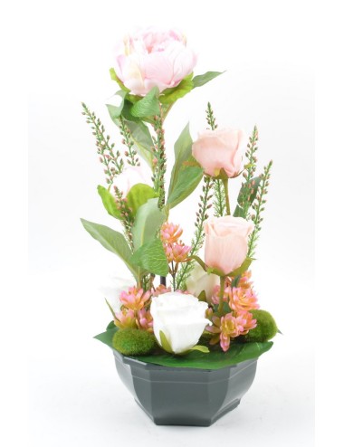 OCEA 20 CM PIVOINE ROSE...