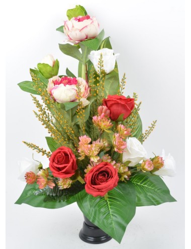 BOUQUET DE VASE PIVOINE...