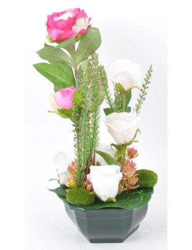 OCEA 20 CM PIVOINE ROSE...