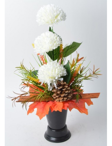 BOUQUET DE VASE POMPON...