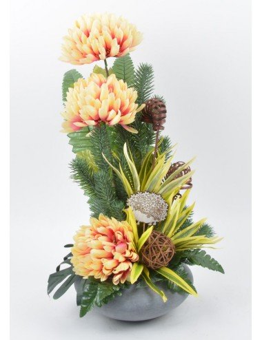 COUPE RONDE CHRYSANTHEME...