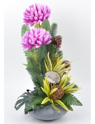 COUPE RONDE CHRYSANTHEME...