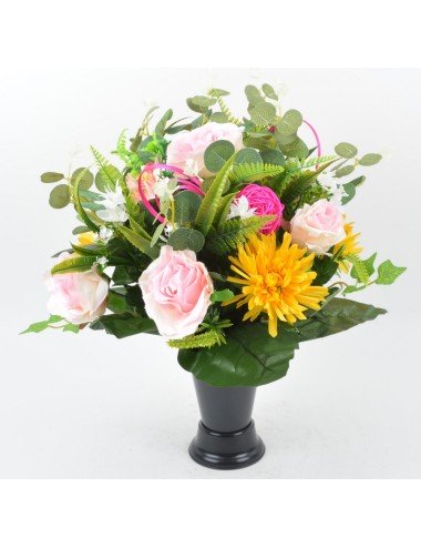 BOUQUET DE VASE ROSE TOKYO...