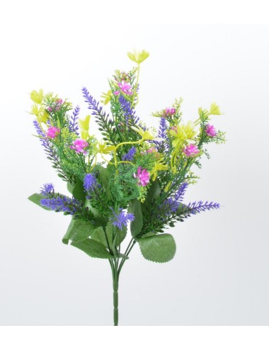 PIQUET FLEURS MIXTES X 7 LAVENDER LILAC