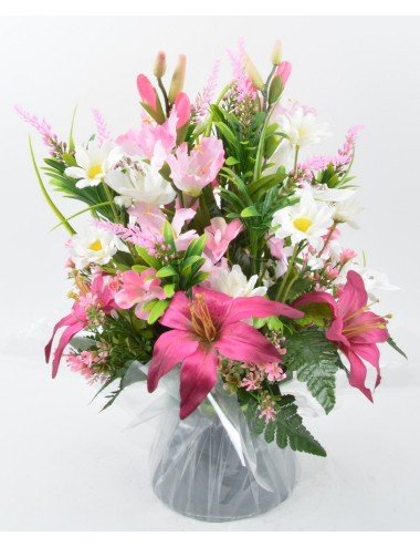 BOUQUET BULLE GLAIEUL ASTER...