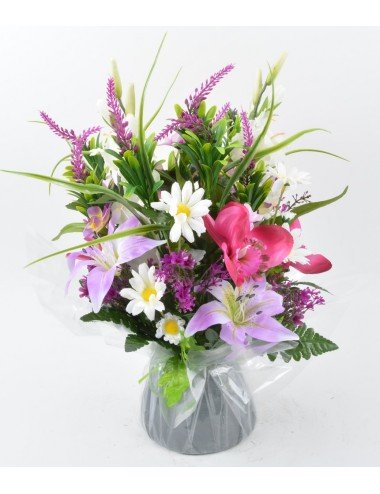 BOUQUET BULLE GLAIEUL ASTER...