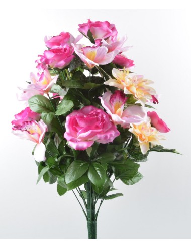 PIQUET ROSE RENONCULE ORCHIDEE X28 BEAUTY