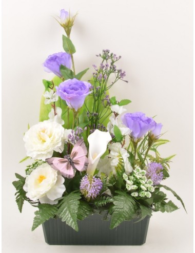 JARDINIERE 25 CM LYSIANTHUS...