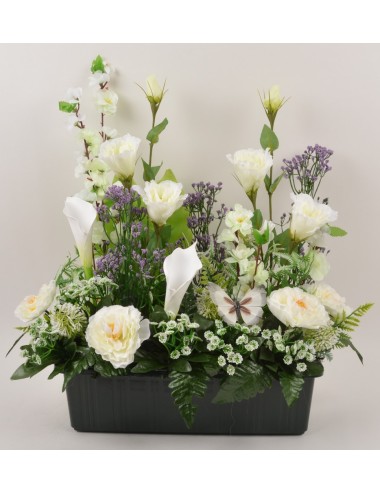 JARDINIERE 40 CM LYSIANTHUS...