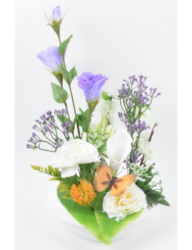 COEUR BLANC LYSIANTHUS...