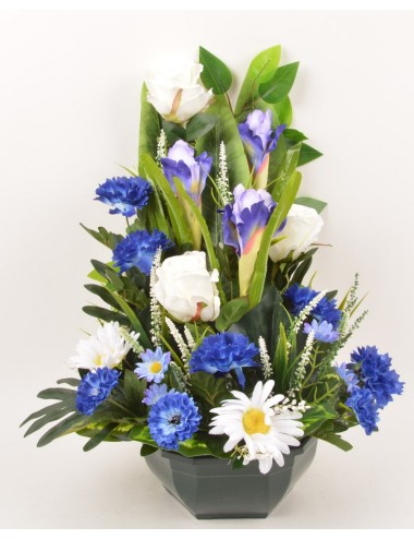 OCEA 25 CM IRIS ROSE BLEUET...