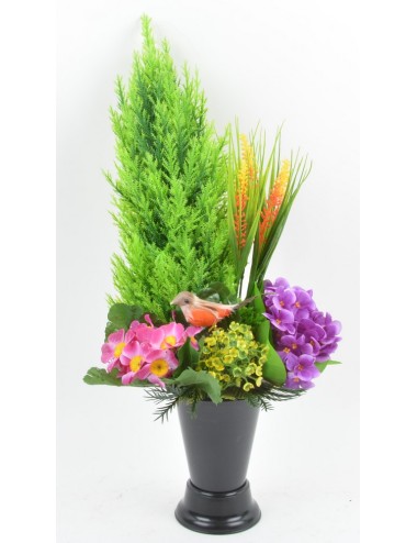 BOUQUET DE VASE PLANTES LILAC