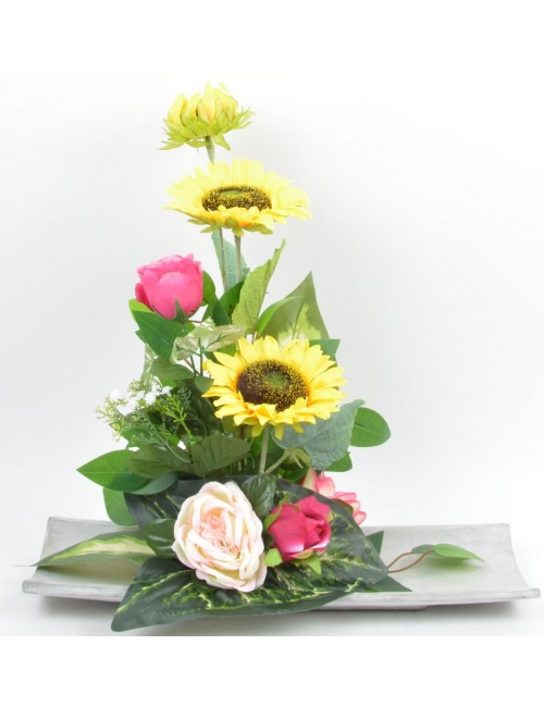 PLATEAU BAMBOU TOURNESOL...