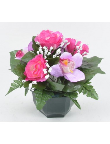 OCEA 15 CM ROSE ORCHIDEE ASSORTIS