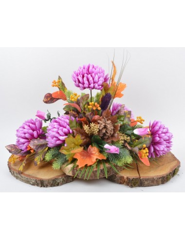 ROND 28/32 CHRYSANTHEME ERABLE FORESTIERE LILAC