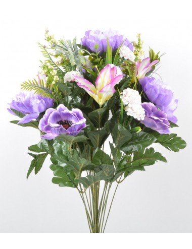 PIQUET PIVOINE ANEMONE LYS...