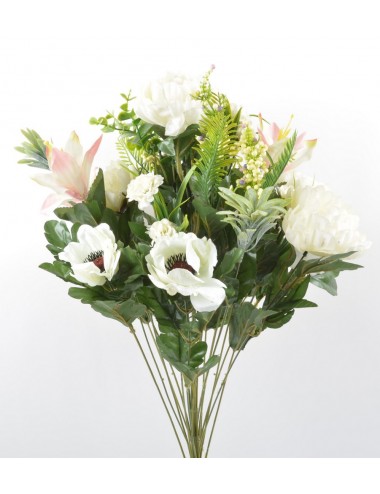PIQUET PIVOINE ANEMONE LYS X24 CREAM