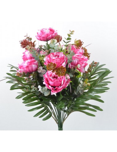 PIQUET PIVOINE CACTEE EUCALYPTUS X24 BEAUTY