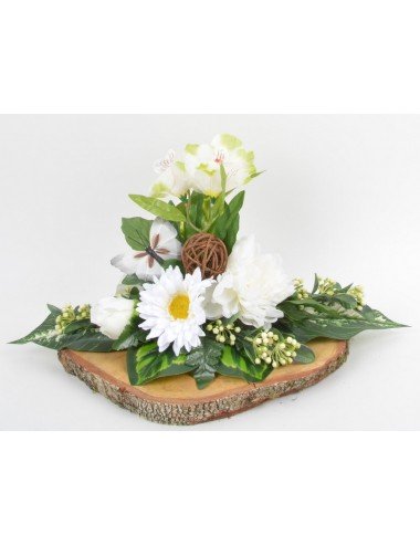 ROND BOIS ALSTROMERIA...