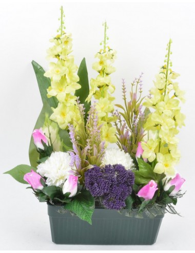 JARDINIERE 25 CM DELPHINIUM...