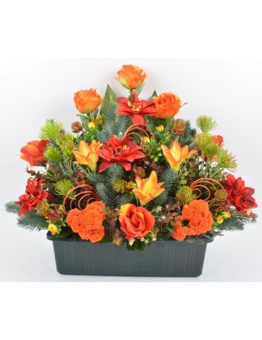 JARDINIERE 40 CM AUTOMNE