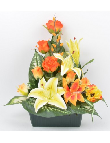 JARDINIERE 25 CM LYS CHATON...