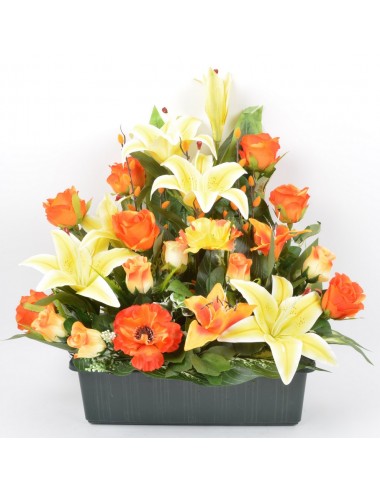 JARDINIERE 40 CM LYS CHATON...