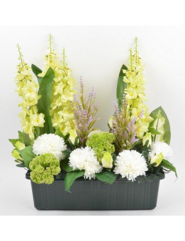 JARDINIERE 40 CM DELPHINIUM...
