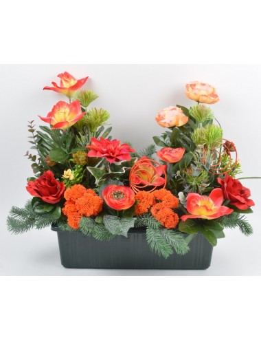 JARDINIERE 40 CM RENONCULE...