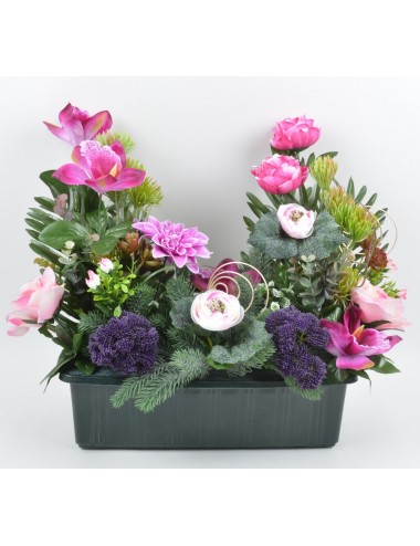 JARDINIERE 40 CM RENONCULE...