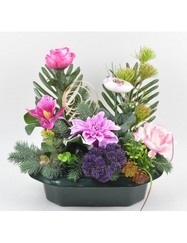 RECTANGLE PM RENONCULE ROSE...