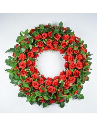 COURONNE ROSE LAURIER RED