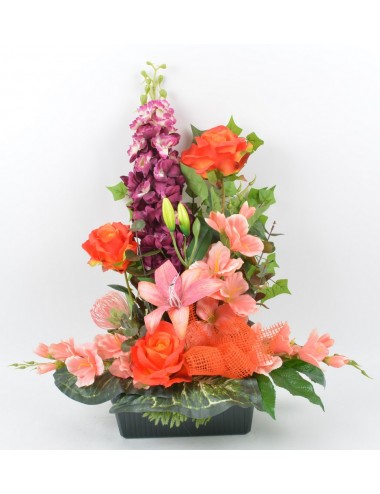 JARDINIERE 25 CM DELPHINIUM...