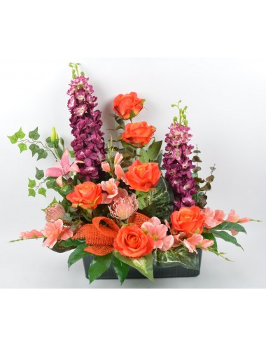 JARDINIERE 40 CM DELPHINIUM...