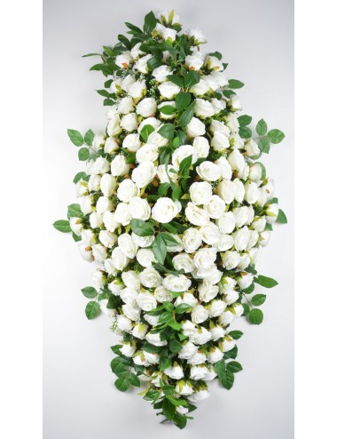 DESSUS DE CERCUEIL ROSE...